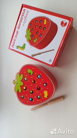 Магнитная рыбалка клубника