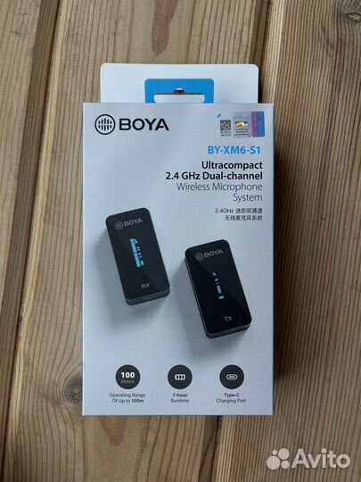 Микрофон Boya BY-XM6-S1
