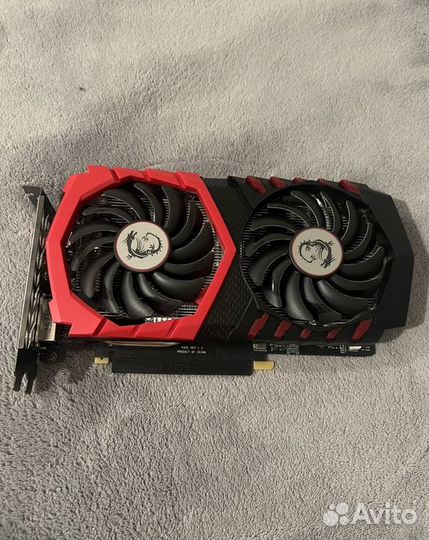 MSI GTX 1050 TI gaming X 4GB DDR5