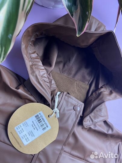 Куртка дождевик детская 140