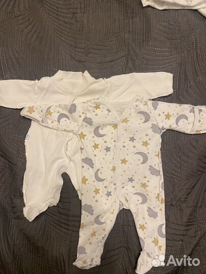 Вещи пакетом для новорожденного 56-62