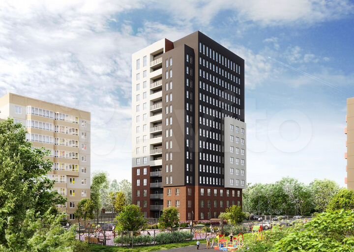 1-к. квартира, 40,2 м², 2/15 эт.