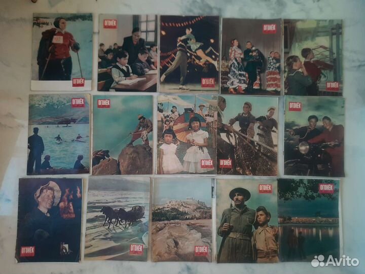 Журнал Огонёк 50-е годы