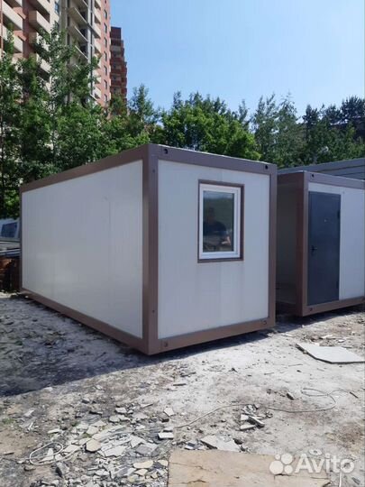 Модульное здание из двух блок-контейнеров бу