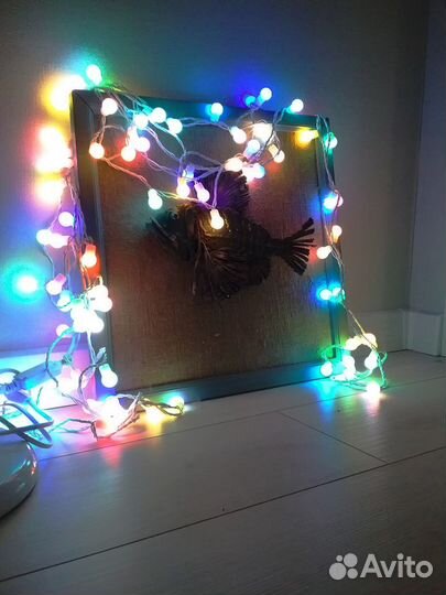 Гирлянда шарики 10м 100ламп