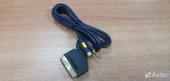 Кабель 3.5+svhs на скарт