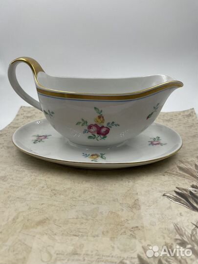 Соусник с подставкой kahla 40-50-е гг Германия