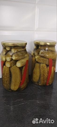 Огурцы маринованные домашние