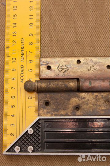 Оконная / дверная фурнитура старинная латунь