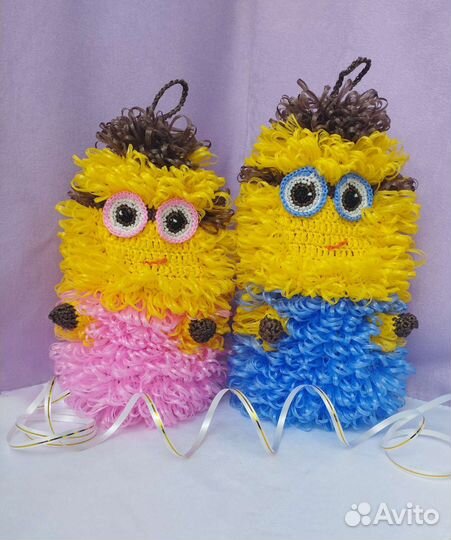 Мочалка - игрушка 