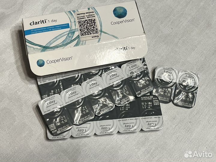 Однодневные контактные линзы CooperVision