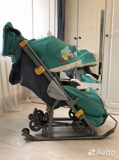 Коляска санки ника 7-2