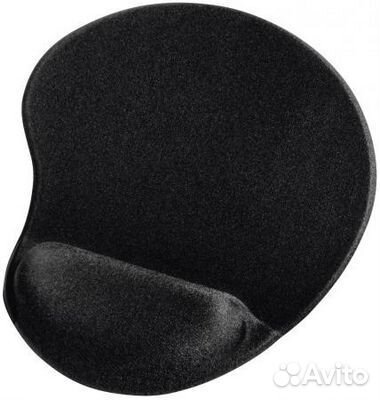 Коврик для мыши hama 00054777 черный Ergonomic с п