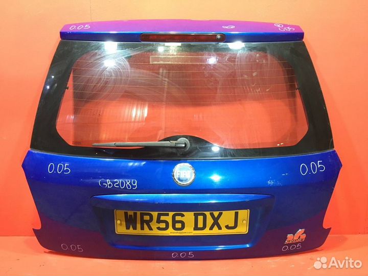 Дверь багажника Fiat Sedici хетчбэк M16A 1.6L 1586