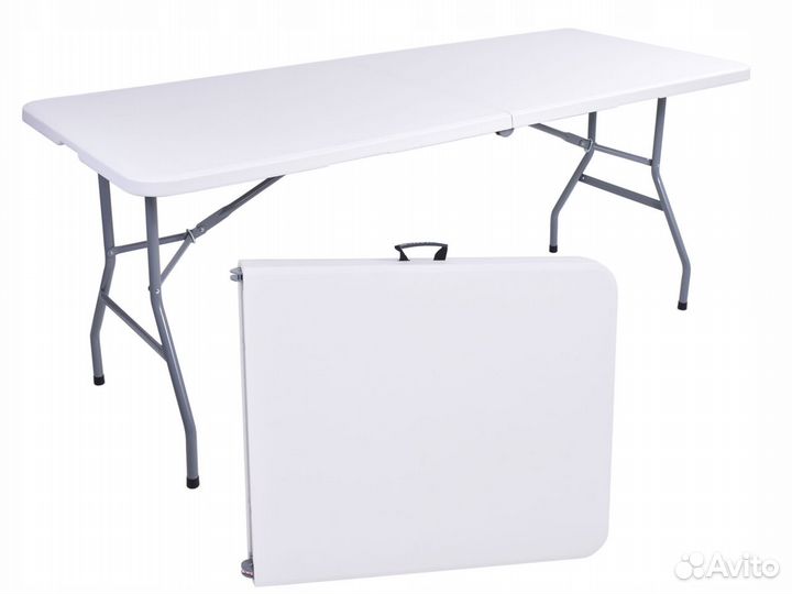 Стол складной пвх 180x74x74 крепкий
