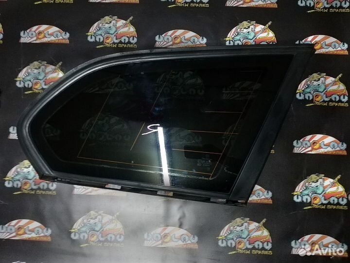 Стекло заднее правое, форточка BMW E91 универсал