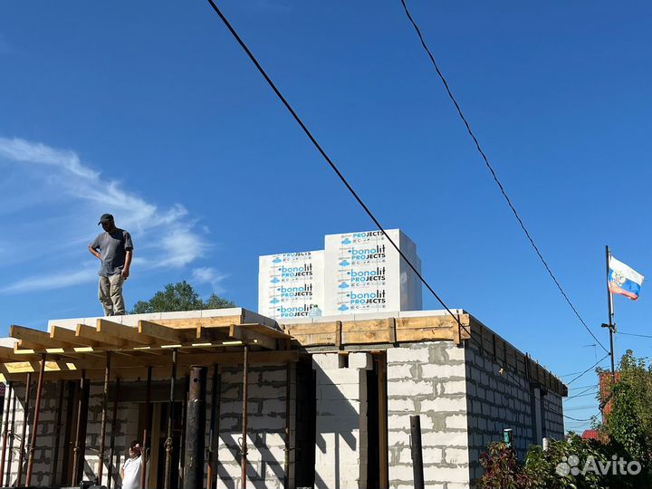 Перегородочные блоки Бонолит