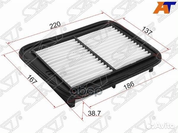 Фильтр воздушный toyota lite/townace S402 07- S