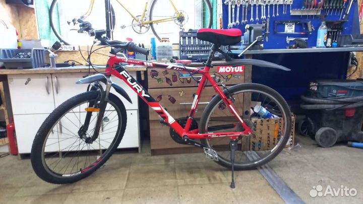 Горный велосипед fury Yokogama