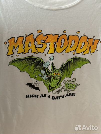 Футболка Мерч Рок Mastodon 2XL 56