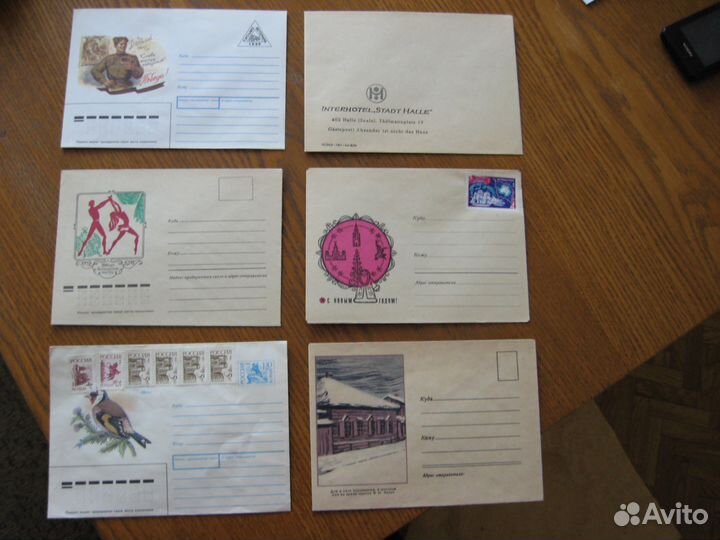 Конверты СССР