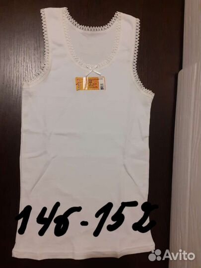 Майка нательная для девочки