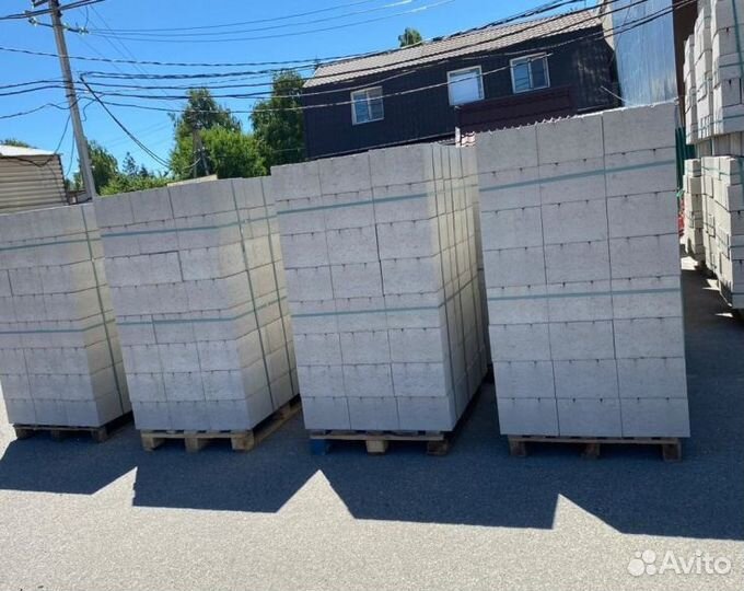 Пеплоблок М35 390х190х190