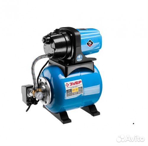 Насосная станция Зубр мастер нас-М3-1200-автоматическая, 1200 Вт, пропускная способность 63 л/мин, н