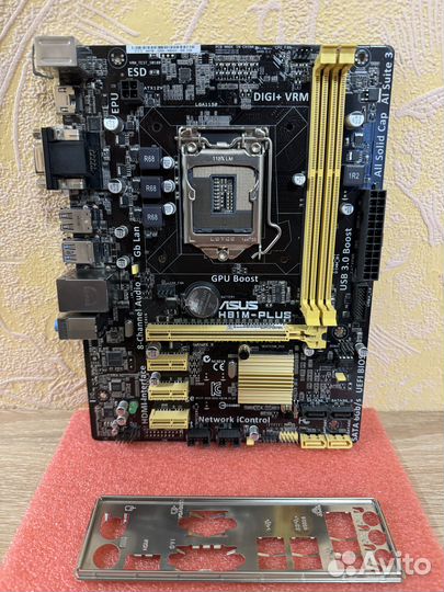 Asus H81M-plus (сокет 1150)