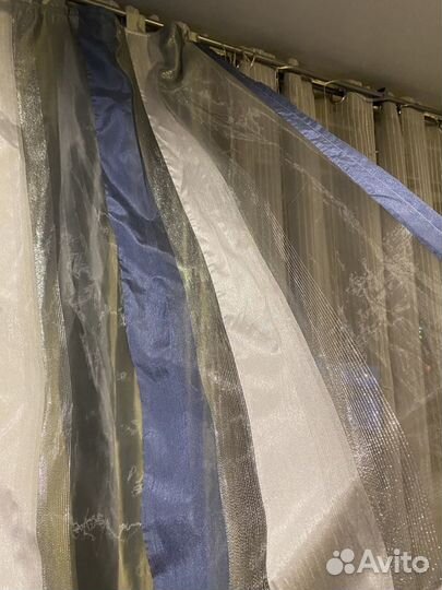 Шторы готовые, двойные