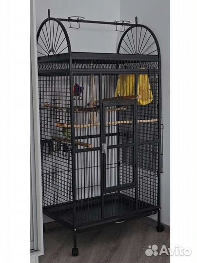 Вольер большая клетка для попугаев