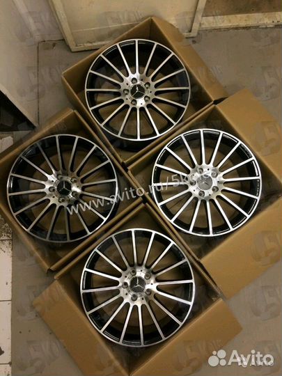 Литые диски Mercedes C E class R18