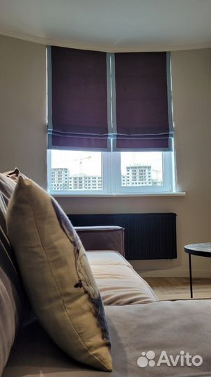 Римские шторы на электроприводе на заказ