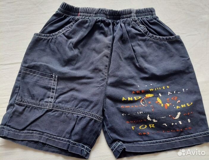 Шорты (6 щт) на мальчика 92-104 см цена за все