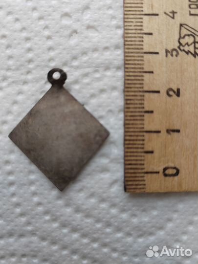 Серебряный кулон 84 пр