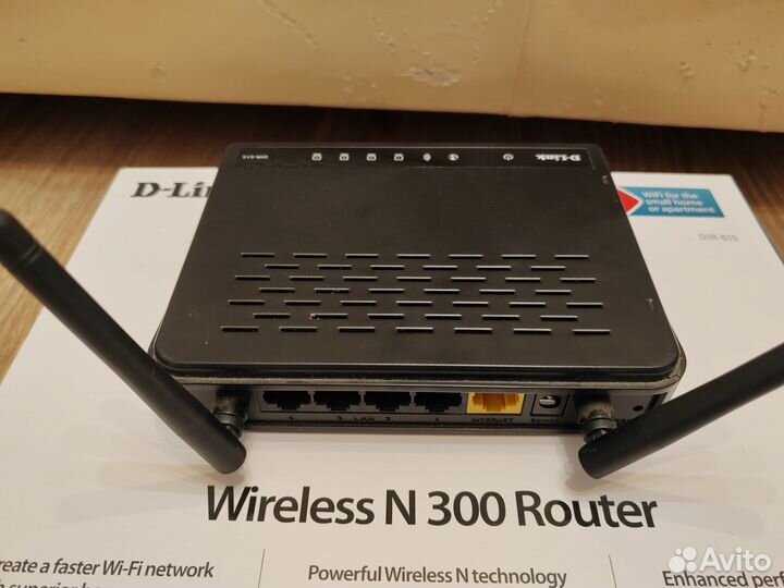 Wifi роутер d-link dir-615