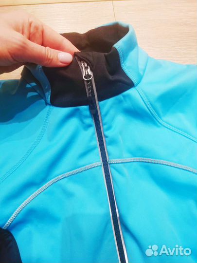 Лыжная беговая куртка женская