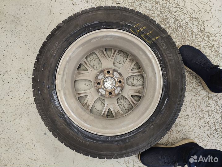 Колеса в сборе r15 зимние 4 100 DIA 60