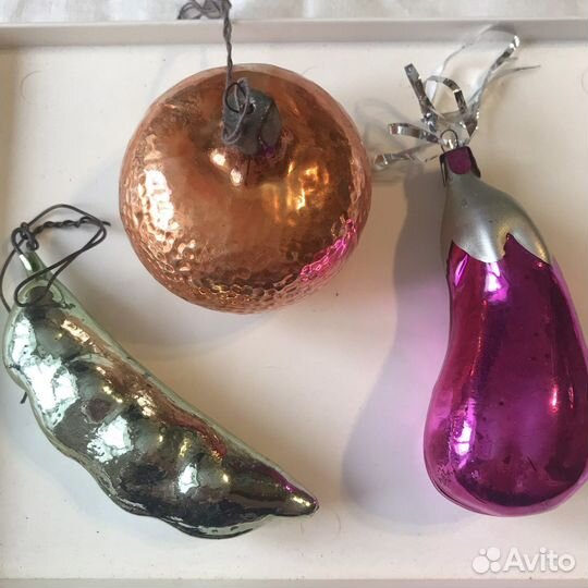 Елочные игрушки СССР