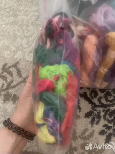 Нитки мулине и пряжа