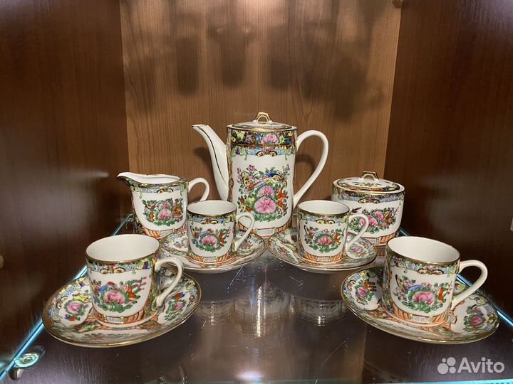 Китайский кофейный сервиз