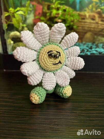 Ромашка Машка, интерьерная игрушка ручной работы