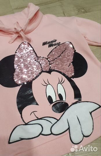 Толстовка свитшот джемпер для девочки 128-134