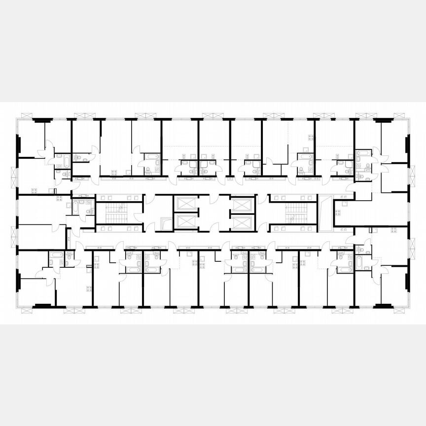 2-к. квартира, 45,6 м², 26/33 эт.