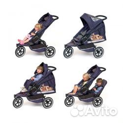 Продам коляску для погодок Phil and Teds Dot
