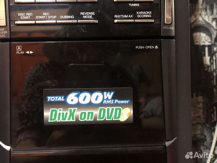 Музыкальный центр jvc с subwoofer