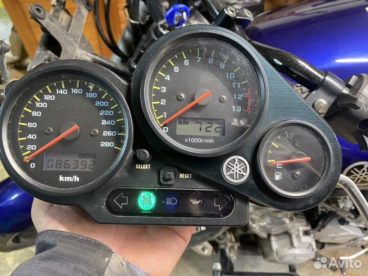 Yamaha fzs 1000 01-05 Панель приборов приборка