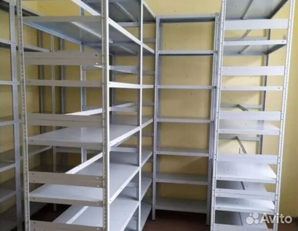 Стеллажи тсу на зацепах (150 кг на полку) 120