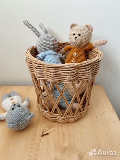Корзина плетеная