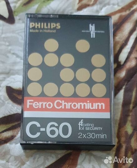 Аудио кассета Philips FeCr 60